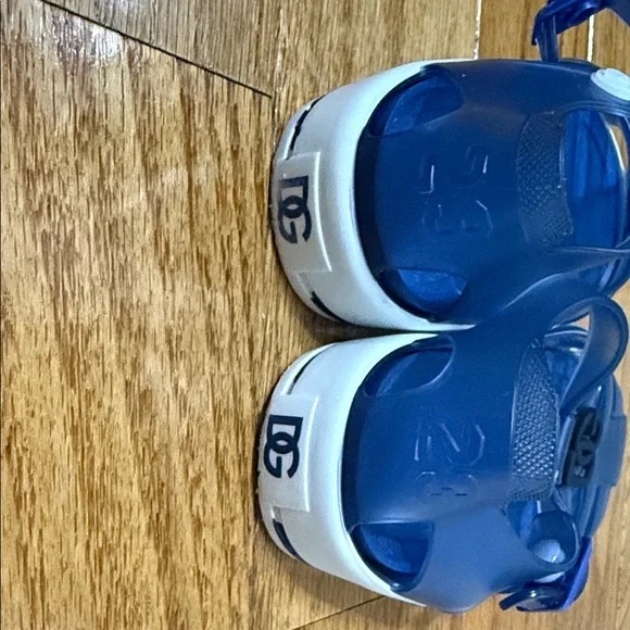 Dolce & Gabbana Blue Kids Sandals - Picture 4 of 5